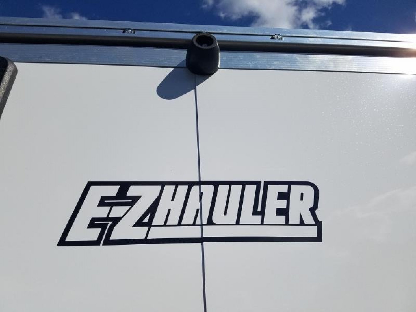 New EZEC7X14- IF E-Z HAULER 7' X14' ALL ALUMINUM FRAME ENCLOSED CARGO TRAILER W/ REAR RAMP DOOR & SIDE DOOR