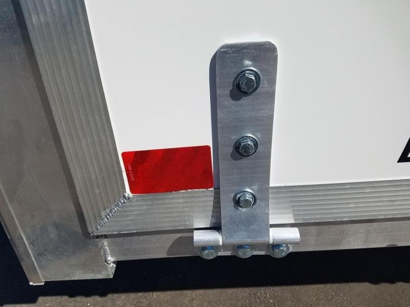 New EZEC7X14- IF E-Z HAULER 7' X14' ALL ALUMINUM FRAME ENCLOSED CARGO TRAILER W/ REAR RAMP DOOR & SIDE DOOR