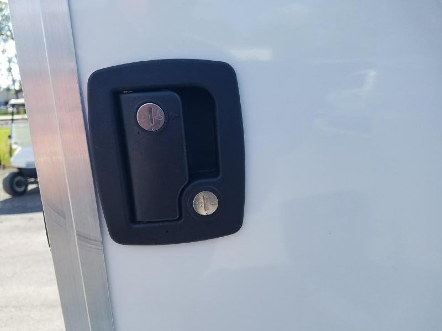 New EZEC7X14- IF E-Z HAULER 7' X14' ALL ALUMINUM FRAME ENCLOSED CARGO TRAILER W/ REAR RAMP DOOR & SIDE DOOR