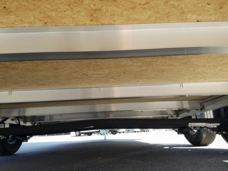 New EZEC7X14- IF E-Z HAULER 7' X14' ALL ALUMINUM FRAME ENCLOSED CARGO TRAILER W/ REAR RAMP DOOR & SIDE DOOR