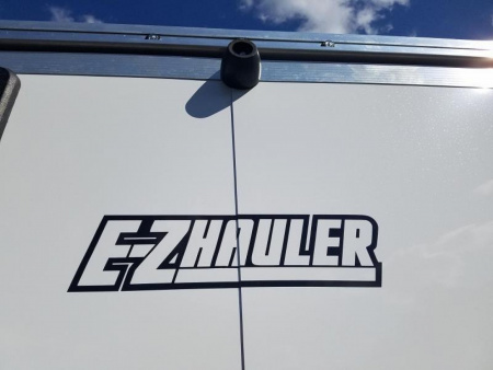 New EZEC7X14- IF E-Z HAULER 7' X14' ALL ALUMINUM FRAME ENCLOSED CARGO TRAILER W/ REAR RAMP DOOR & SIDE DOOR