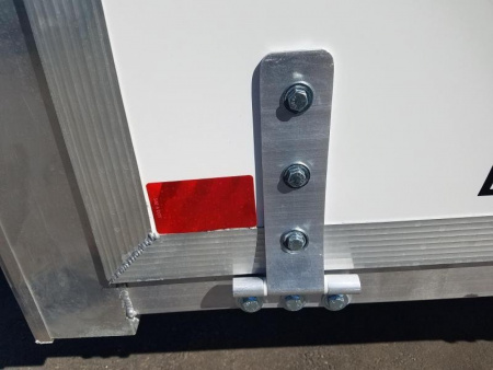 New EZEC7X14- IF E-Z HAULER 7' X14' ALL ALUMINUM FRAME ENCLOSED CARGO TRAILER W/ REAR RAMP DOOR & SIDE DOOR