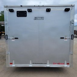 New EZEC8.5X24-IF ELITE E-ZHAULER 8.5' X 24' ALL ALUMINUM FRAME ENCLOSED CAR HAULER W/ ELITE ESCAPE DOOR