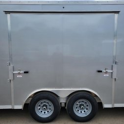 New EZEC8.5X24-IF ELITE E-ZHAULER 8.5' X 24' ALL ALUMINUM FRAME ENCLOSED CAR HAULER W/ ELITE ESCAPE DOOR