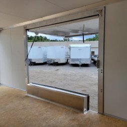 New EZEC8.5X24-IF ELITE E-ZHAULER 8.5' X 24' ALL ALUMINUM FRAME ENCLOSED CAR HAULER W/ ELITE ESCAPE DOOR