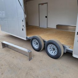 New EZEC8.5X24-IF ELITE E-ZHAULER 8.5' X 24' ALL ALUMINUM FRAME ENCLOSED CAR HAULER W/ ELITE ESCAPE DOOR