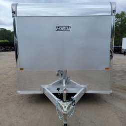 New EZEC8.5X24-IF ELITE E-ZHAULER 8.5' X 24' ALL ALUMINUM FRAME ENCLOSED CAR HAULER W/ ELITE ESCAPE DOOR