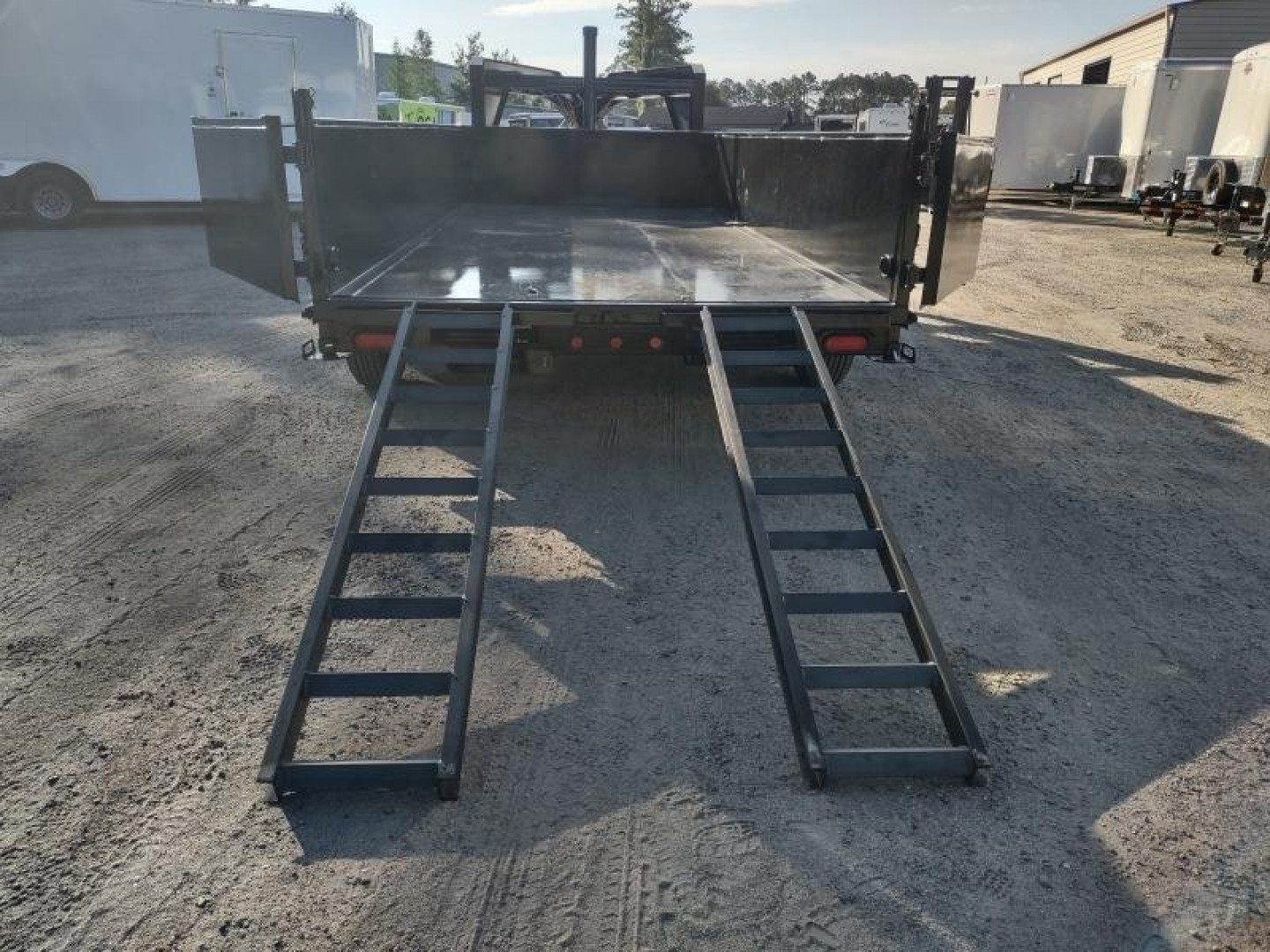 New 14GT-16BK6SIR BIG TEX 7' X 16' DUMP TRAILER W/ 2' SIDES