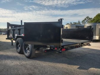 New 14GT-16BK6SIR BIG TEX 7' X 16' DUMP TRAILER W/ 2' SIDES