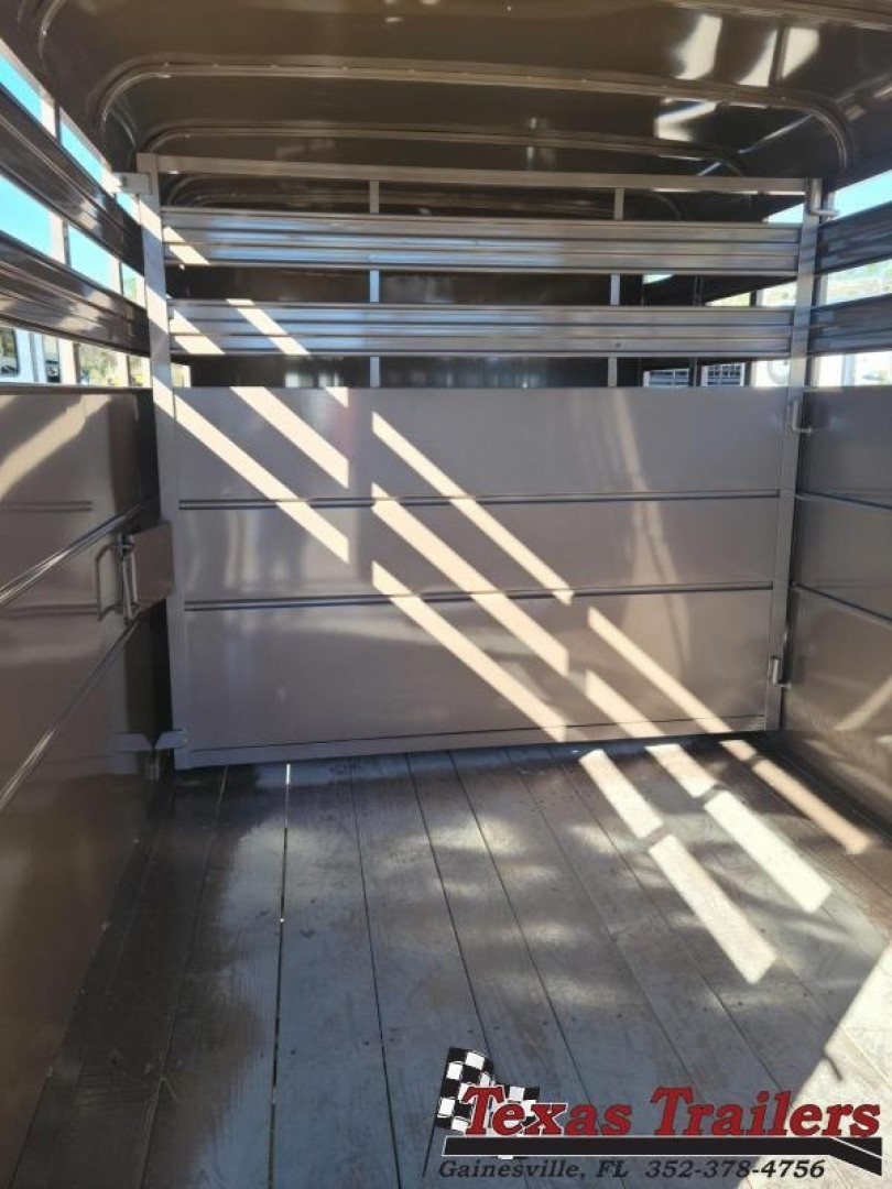 New 500-16 DELTA 6'8" X 16' LIVESTOCK TRAILER