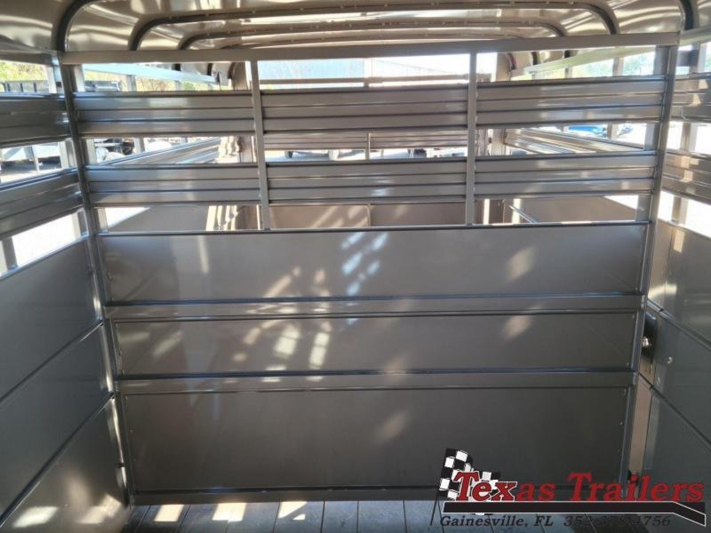 New 500-16 DELTA 6'8" X 16' LIVESTOCK TRAILER