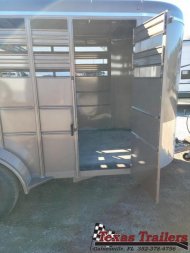New 500-16 DELTA 6'8" X 16' LIVESTOCK TRAILER