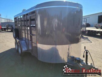 New 500-16 DELTA 6'8" X 16' LIVESTOCK TRAILER