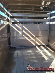 New 500-16 DELTA 6'8" X 16' LIVESTOCK TRAILER