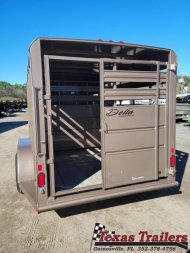 New 500-16 DELTA 6'8" X 16' LIVESTOCK TRAILER