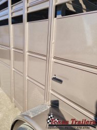 New 500-16 DELTA 6'8" X 16' LIVESTOCK TRAILER