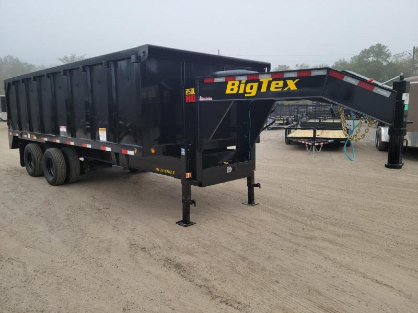 B’TX BEST New 25DU-20BK8SIR BIG TEX 8' X 20' DUAL TANDEM GOOSENECK
