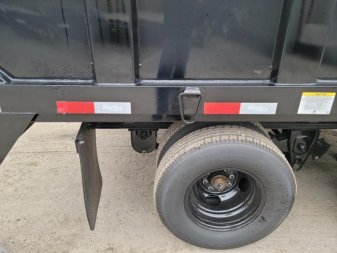 New 25DU-20BK8SIR BIG TEX 8' X 20' DUAL TANDEM GOOSENECK DUMP TRAILER W/ 4' SIDES