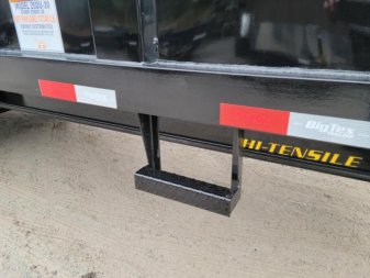 New 25DU-20BK8SIR BIG TEX 8' X 20' DUAL TANDEM GOOSENECK DUMP TRAILER W/ 4' SIDES