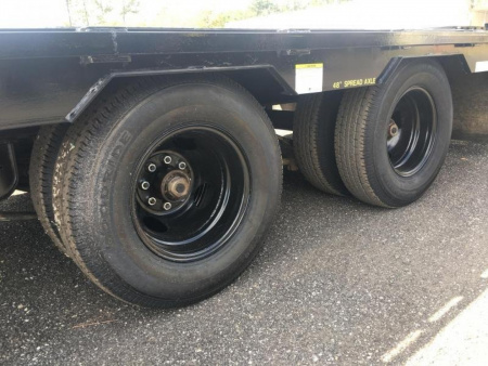 New 25GN-35D5A-MRBK LRE BIG TEX 8.5' X 35' FLATBED TRAILER