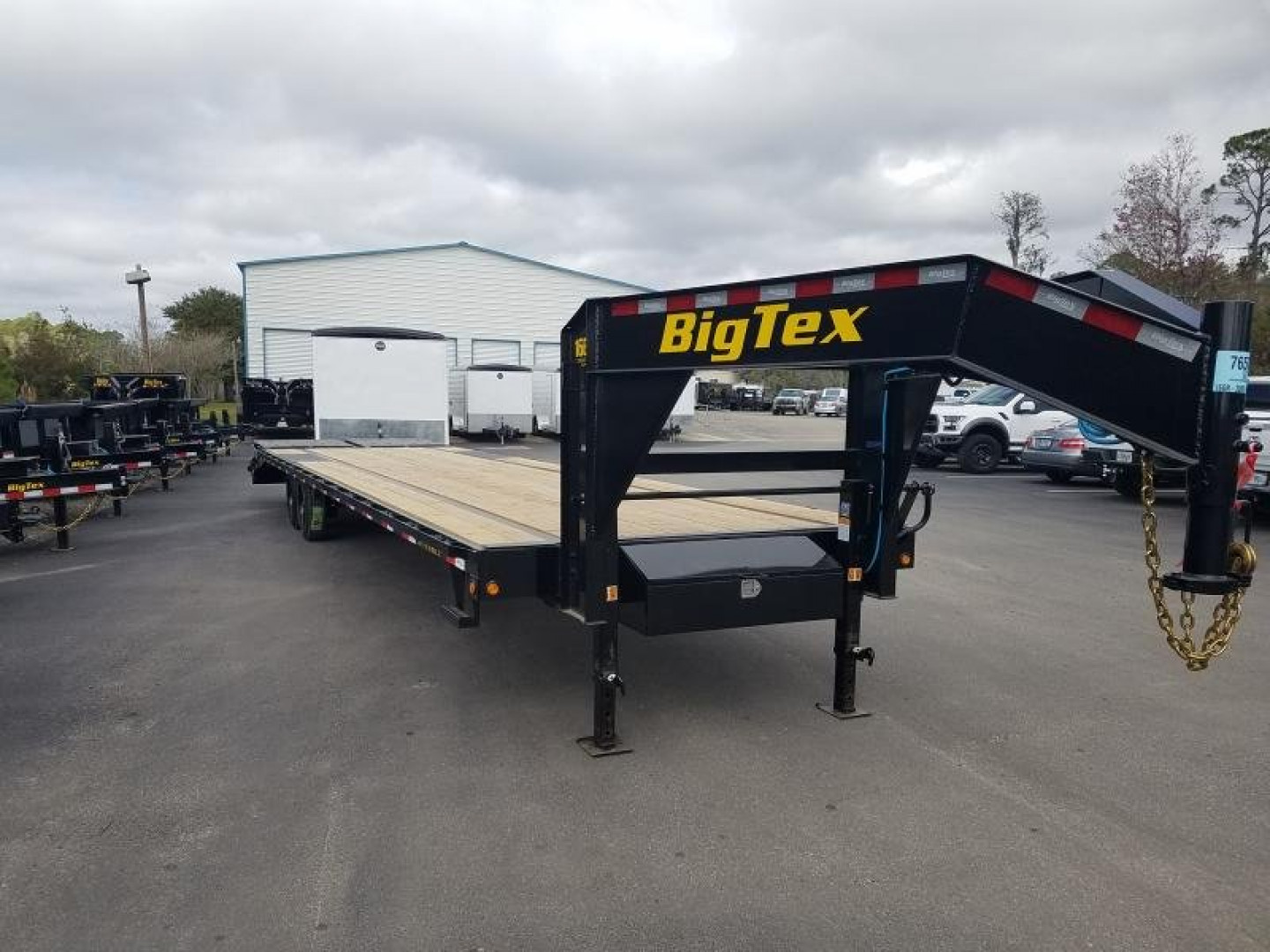 New 16GN-40D5A-MRBK BIG TEX 8.5' X 40' FLATBED TRAILER