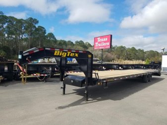 New 16GN-40D5A-MRBK BIG TEX 8.5' X 40' FLATBED TRAILER