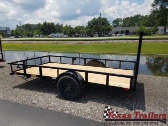 New 35SA-10BK4RG BIG TEX 6'5" X 10' UTILITY TRAILER