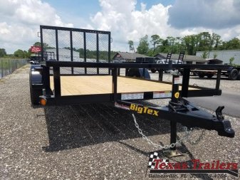 New 35SA-10BK4RG BIG TEX 6'5" X 10' UTILITY TRAILER