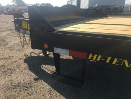 New 25PH-20BK+5MR BIG TEX 8.5' X 25' FLATBED TRAILER W/ MEGA RAMPS & LOAD RANGE E 10-PLY TIRES