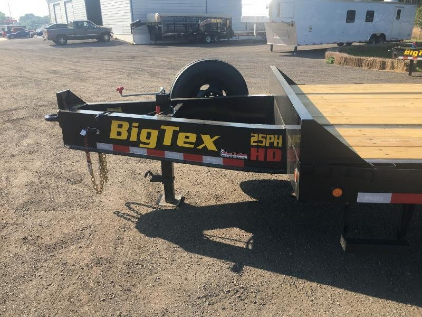 New 25PH-25BK+5MR BIG TEX 8.5' X 30' FLATBED TRAILER W/ LOAD RANGE E-10-PLY TIRES