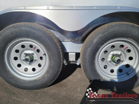 New EZEC8.5X20-IF E-Z HAULER 8.5' X 20' ALL ALUMINUM FRAME ENCLOSED CARGO TRAILER W/ REAR RAMP DOOR & SIDE DOOR
