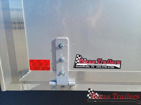 New EZEC8.5X20-IF E-Z HAULER 8.5' X 20' ALL ALUMINUM FRAME ENCLOSED CARGO TRAILER W/ REAR RAMP DOOR & SIDE DOOR