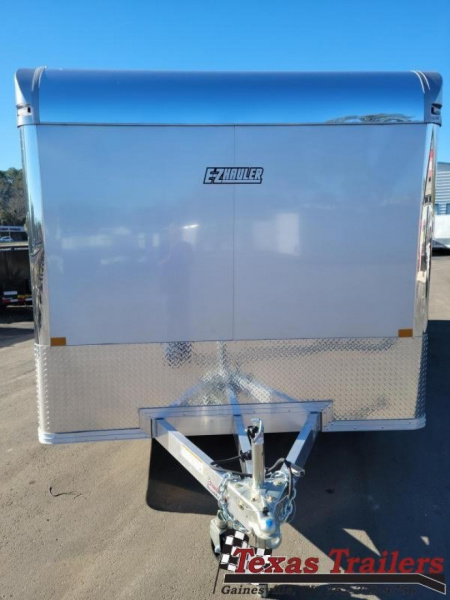 New EZEC8.5X20-IF E-Z HAULER 8.5' X 20' ALL ALUMINUM FRAME ENCLOSED CARGO TRAILER W/ REAR RAMP DOOR & SIDE DOOR