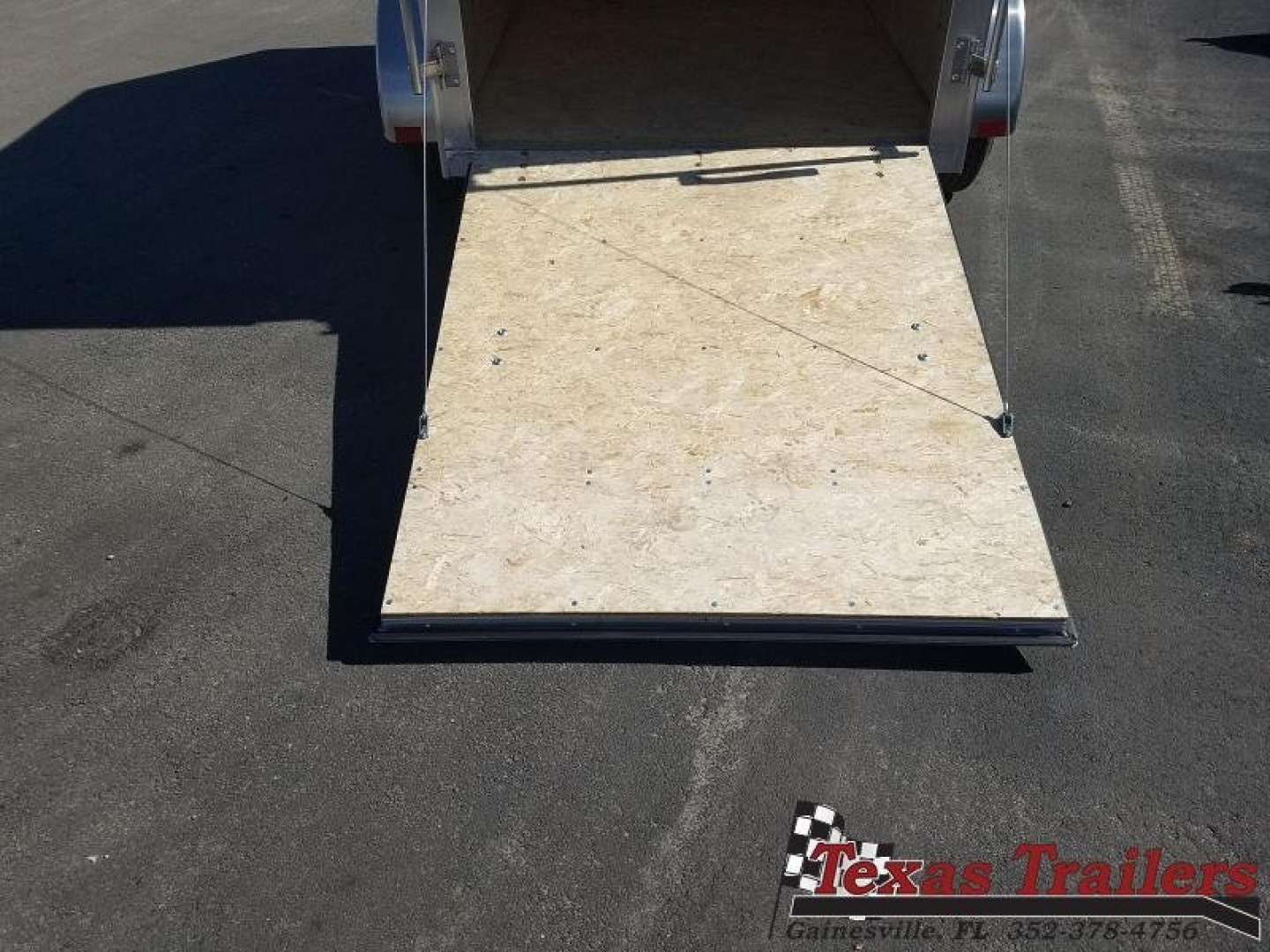 New EZEC5X8 SA-IF E-Z HAULER 5' X 8' ALL ALUMINUM FRAME ENCLOSED CARGO TRAILER W/ REAR RAMP DOOR