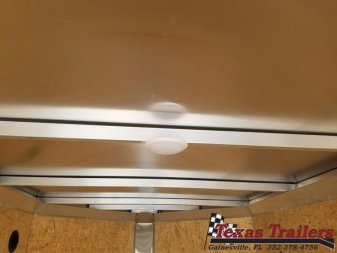 New EZEC5X8 SA-IF E-Z HAULER 5' X 8' ALL ALUMINUM FRAME ENCLOSED CARGO TRAILER W/ REAR RAMP DOOR