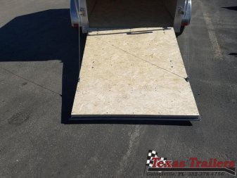 New EZEC5X8 SA-IF E-Z HAULER 5' X 8' ALL ALUMINUM FRAME ENCLOSED CARGO TRAILER W/ REAR RAMP DOOR