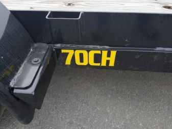 New 70CH-20BKDT BIG TEX 7' X 20' WOOD DECK CAR HAULER W/ DOVE TAIL