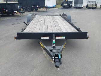 New 70CH-20BKDT BIG TEX 7' X 20' WOOD DECK CAR HAULER W/ DOVE TAIL