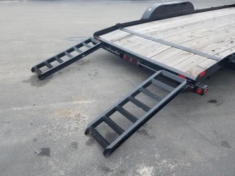 New 70CH-20BKDT BIG TEX 7' X 20' WOOD DECK CAR HAULER W/ DOVE TAIL