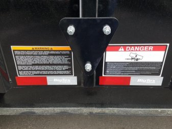 New 16GX-16BK-P4 BIG TEX 7' X 16' DUMP TRAILER W/ 4' SIDES