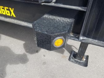 New 16GX-16BK-P4 BIG TEX 7' X 16' DUMP TRAILER W/ 4' SIDES