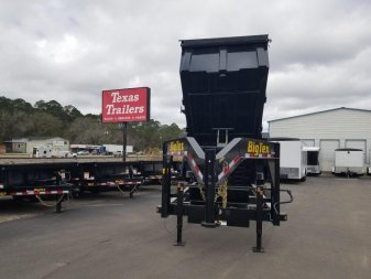 New 16GX-16BK-P4 BIG TEX 7' X 16' DUMP TRAILER W/ 4' SIDES