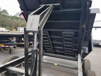 New 16GX-16BK-P4 BIG TEX 7' X 16' DUMP TRAILER W/ 4' SIDES