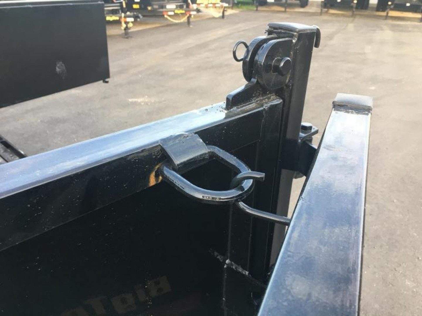 New 16LP-14BK6SIRPD BIG TEX 7' X 14' DUMP TRAILER W/ TARP & COMBO REAR GATE W/ 6' SLIDE IN RAMPS