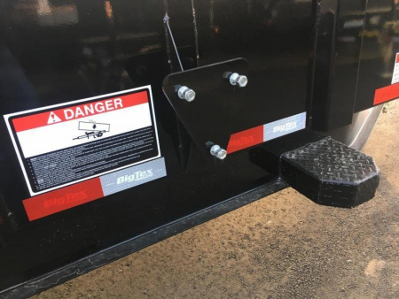 New 16LP-14BK6SIRPD BIG TEX 7' X 14' DUMP TRAILER W/ TARP & COMBO REAR GATE W/ 6' SLIDE IN RAMPS