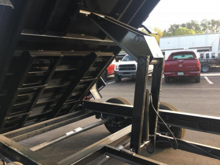 New 16LP-14BK6SIRPD BIG TEX 7' X 14' DUMP TRAILER W/ TARP & COMBO REAR GATE W/ 6' SLIDE IN RAMPS