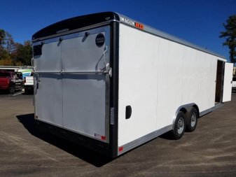 New WHD8520T3 WELLS CARGO 8.5' X 20' HEAVY DUTY COMMERCIAL ENCLOSED CARGO TRAILER W/ REAR RAMP DOOR & SIDE DOOR