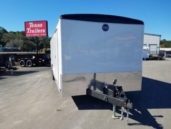 New WHD8520T3 WELLS CARGO 8.5' X 20' HEAVY DUTY COMMERCIAL ENCLOSED CARGO TRAILER W/ REAR RAMP DOOR & SIDE DOOR