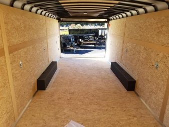 New WHD8520T3 WELLS CARGO 8.5' X 20' HEAVY DUTY COMMERCIAL ENCLOSED CARGO TRAILER W/ REAR RAMP DOOR & SIDE DOOR