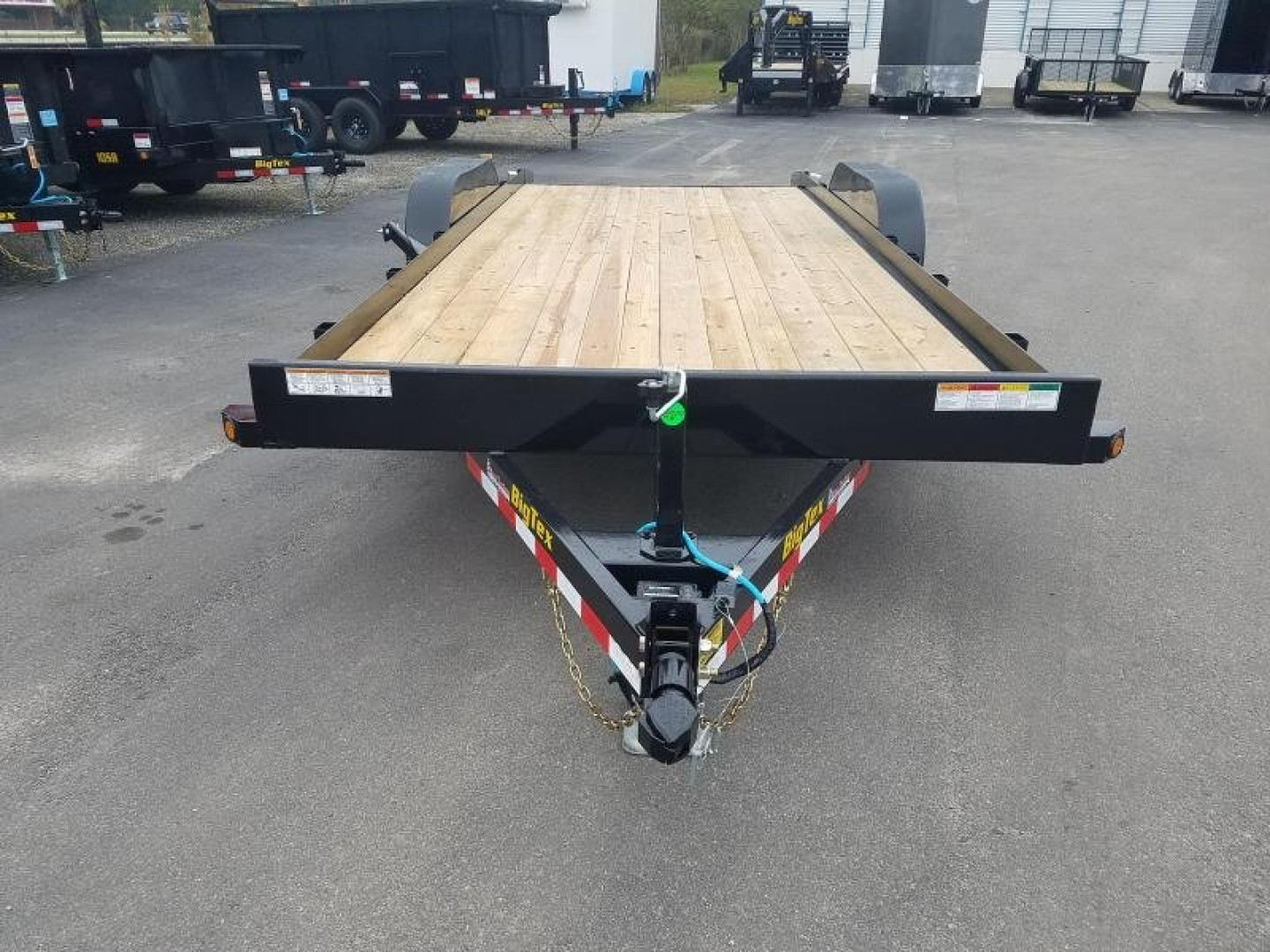 New 10CH-20BKDT BIG TEX 7' X 20' CAR HAULER